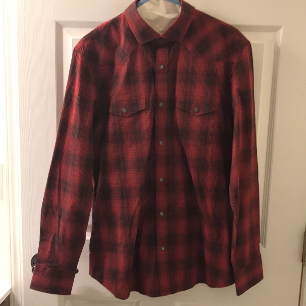 Banana Republic Slim Fit Western Shirt